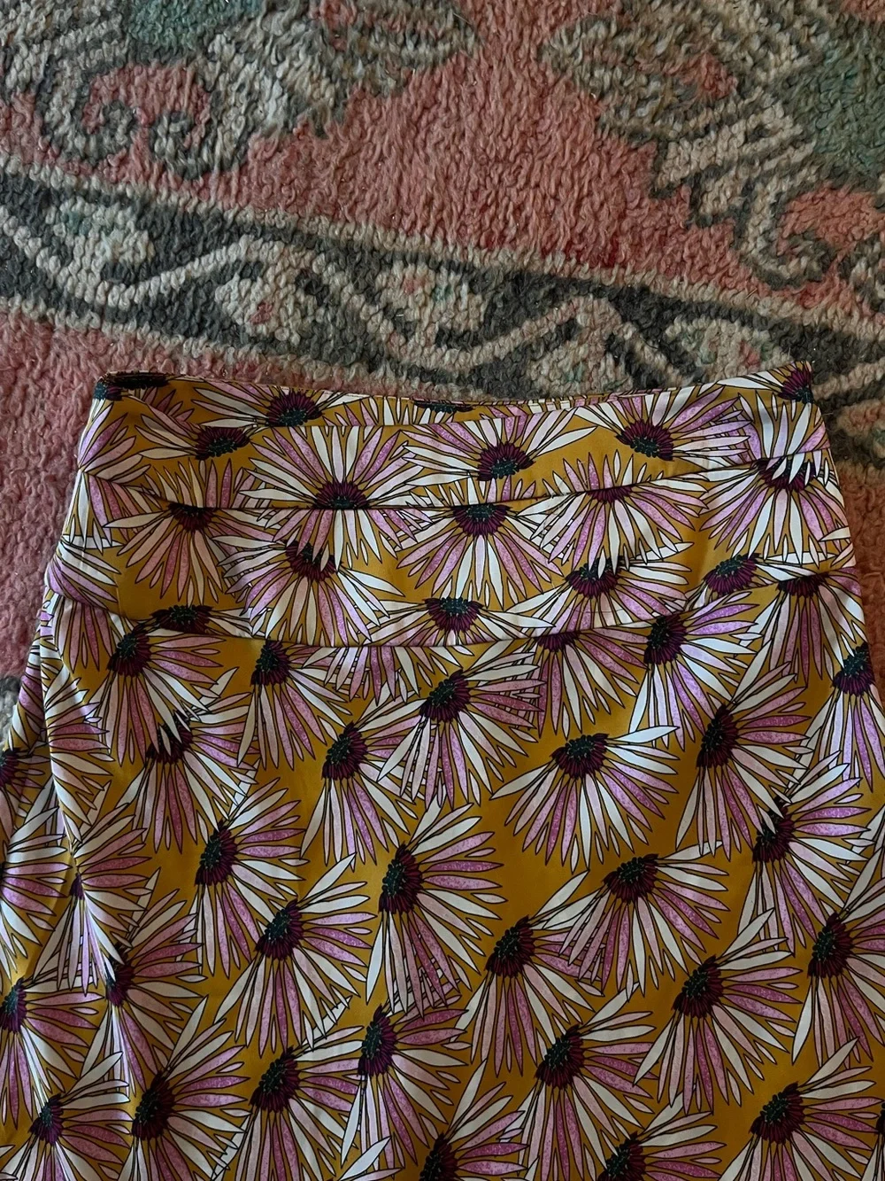 Free People Silk Midi Skirt - Picture 4 of 5